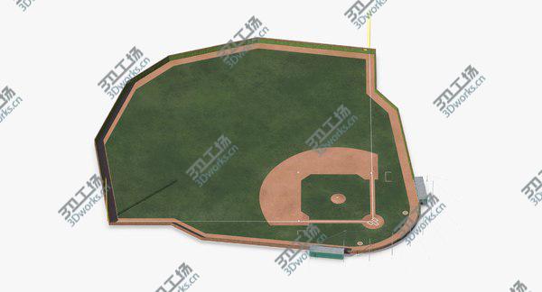 images/goods_img/20210312/3D model Baseball Field with Brick Wall with Ivy/5.jpg
